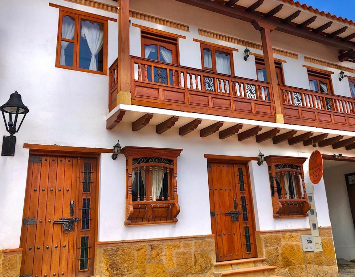 Hospederia Santa Ana Otel Villa de Leyva Dış mekan fotoğraf
