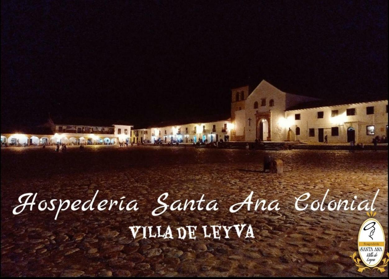 Hospederia Santa Ana Otel Villa de Leyva Dış mekan fotoğraf
